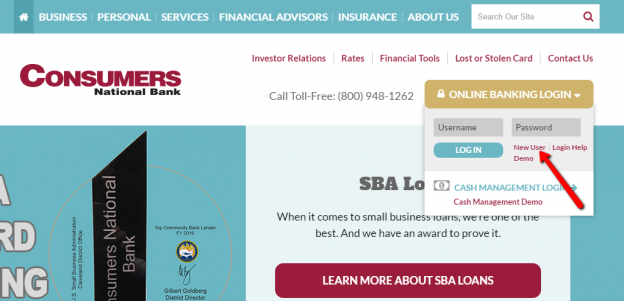 Consumers National Bank Online Banking Login - CC Bank
