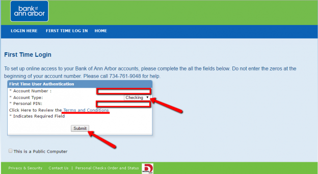 bank of ann arbor online banking