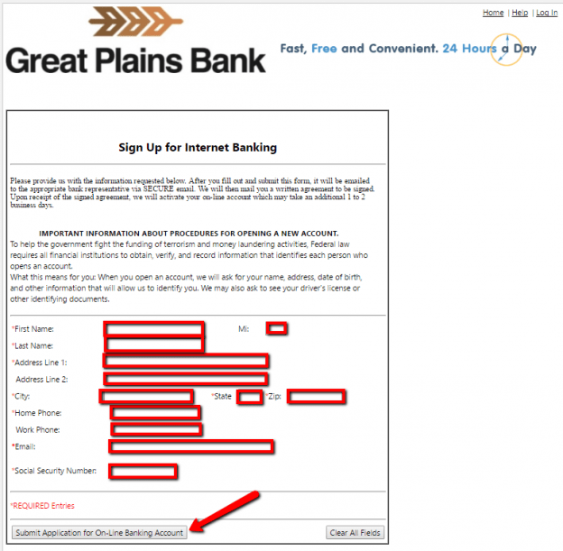 Great Plains National Bank Online Banking Login CC Bank