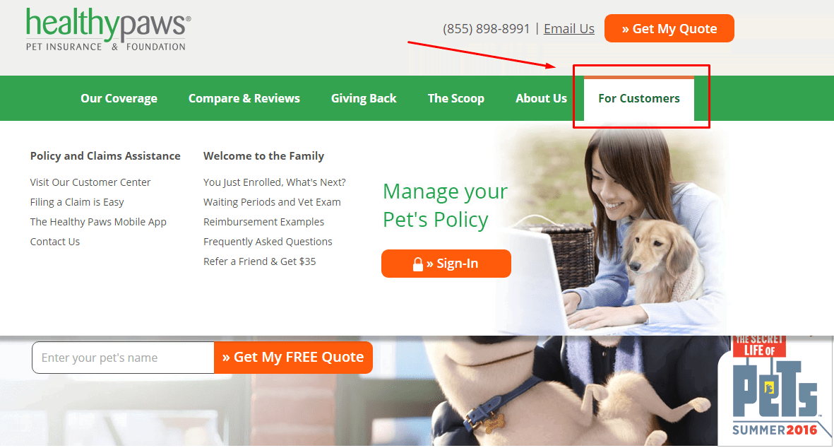 Healthy Paw Pets Insurance Online Login - CC Bank