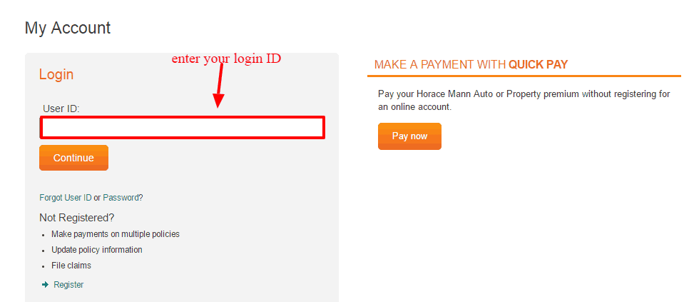 Horace Mann My Account