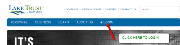 Lake Trust Credit Union Online Banking Login CC Bank