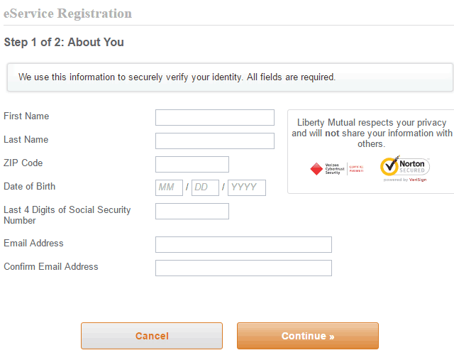 Liberty Mutual registration2