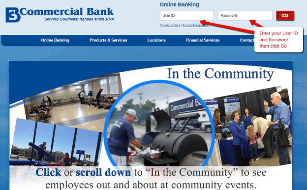 commercial bank online