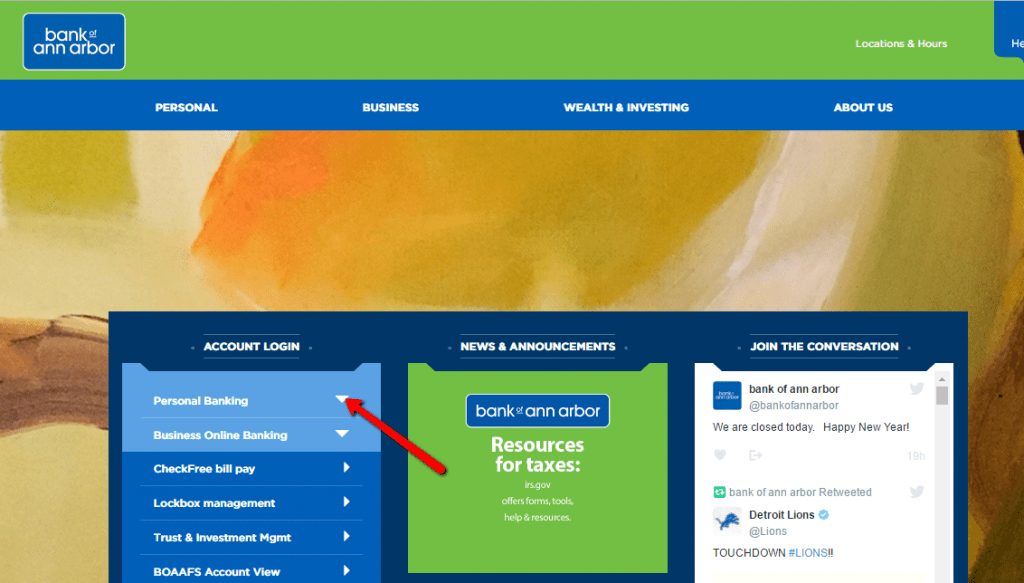 bank of ann arbor online banking