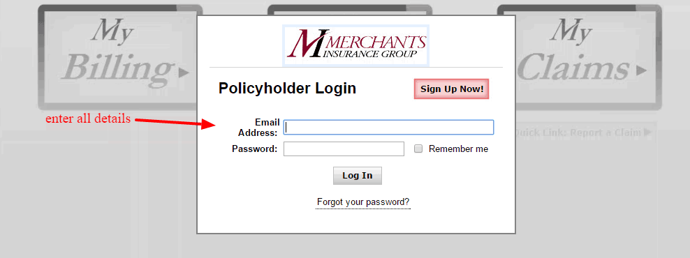 Merchants Logon