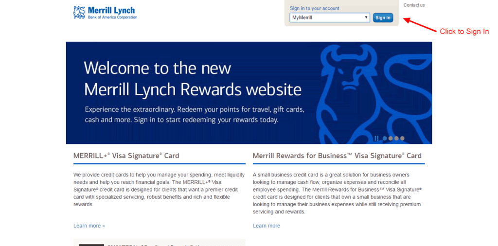 Merrill Lynch Credit Card Online Login CC Bank   Merrill Lynch SIGN IN 3 1024x506 