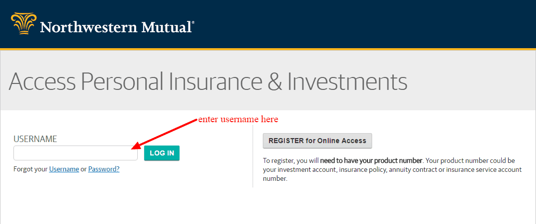 Northwestern Mutual Loginpage