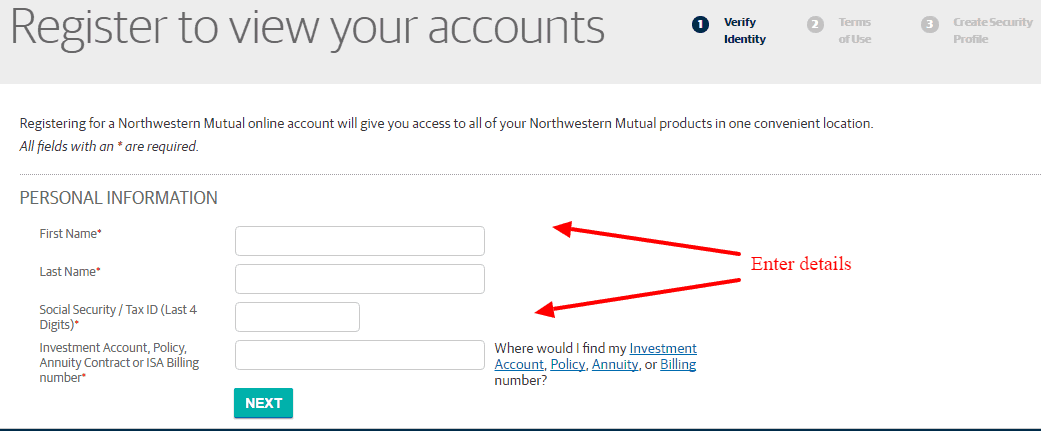 Northwestern Mutual Registration