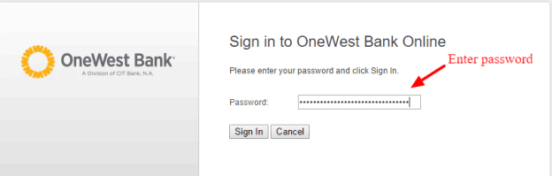 One West Bank Online Banking Login CC Bank
