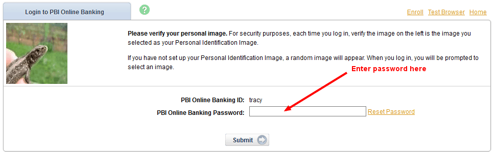 PBI Online Banking Log In