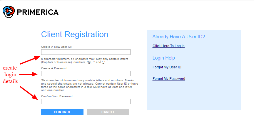 Primerica registration