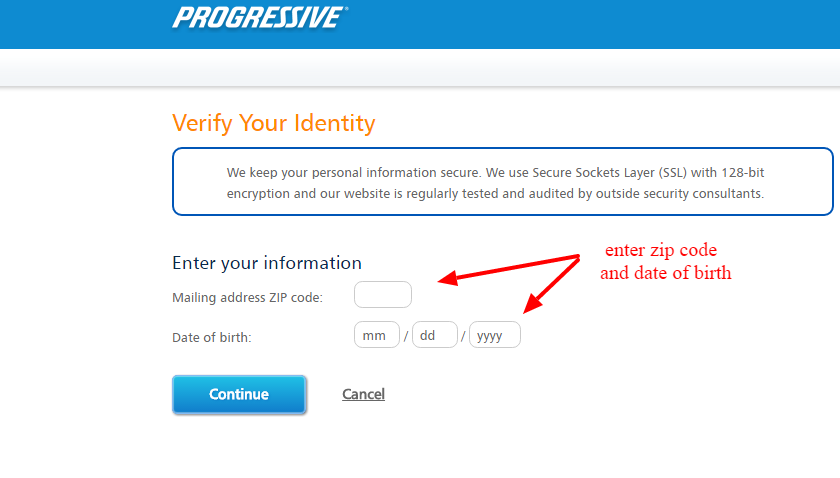 Progressive Insurance Online Login - CC Bank