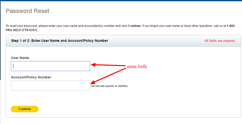 Prudential Financial passreset3