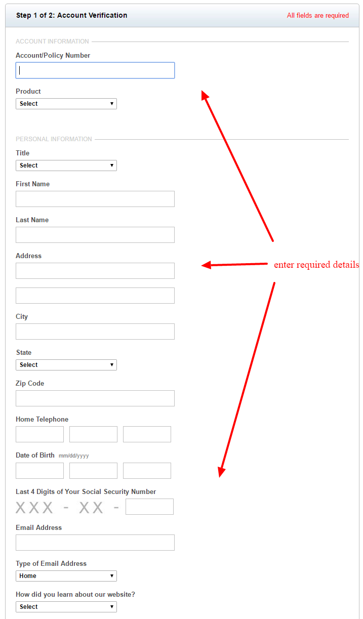 Prudential Financial userprofile