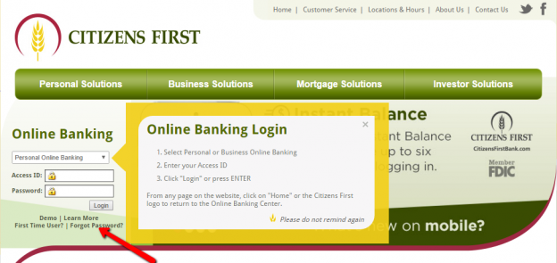 first citizens bank create account