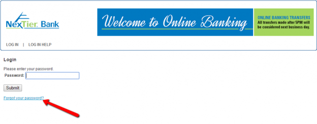 NexTier Bank Online Banking Login CC Bank