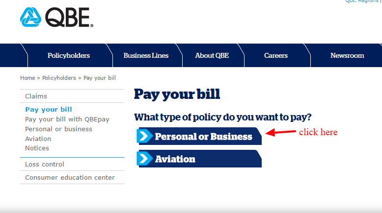 Qbe Insurance Payment