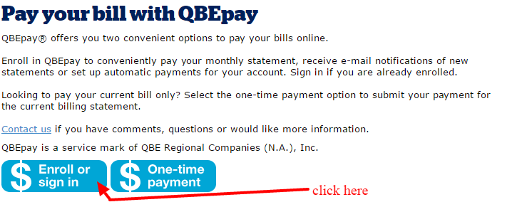 QBE pay bill2