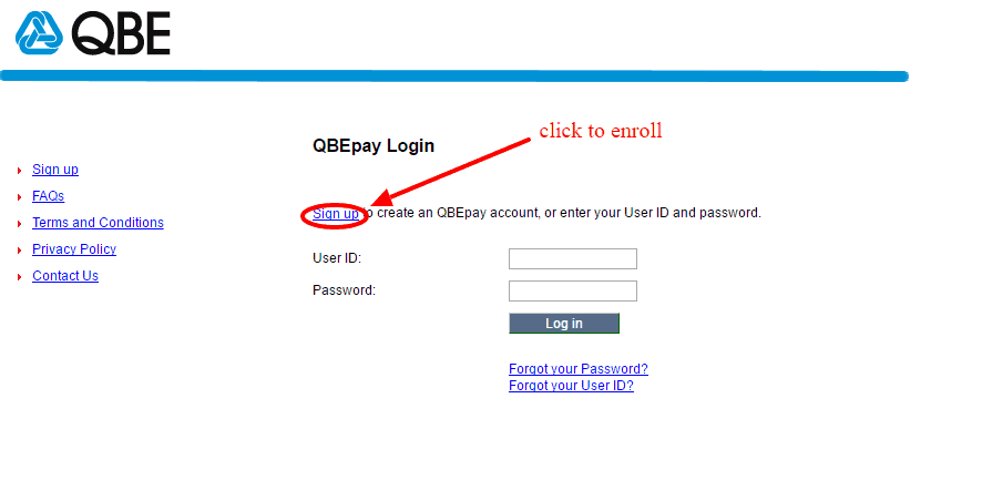 QBEpay registration