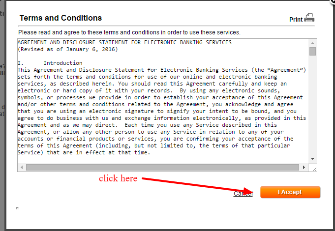 Regions Online Banking Terms and Conditions