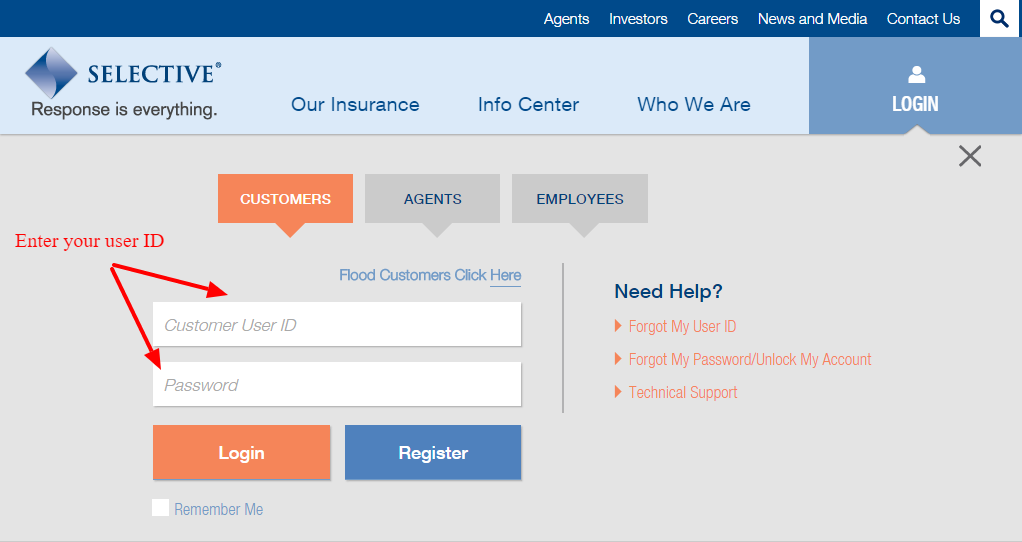 Selective insurance login