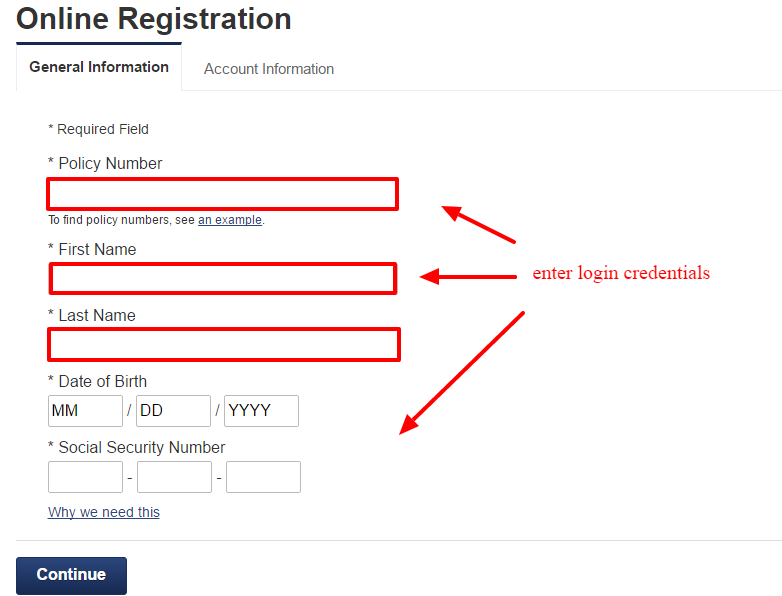 Shelter Insurance new user