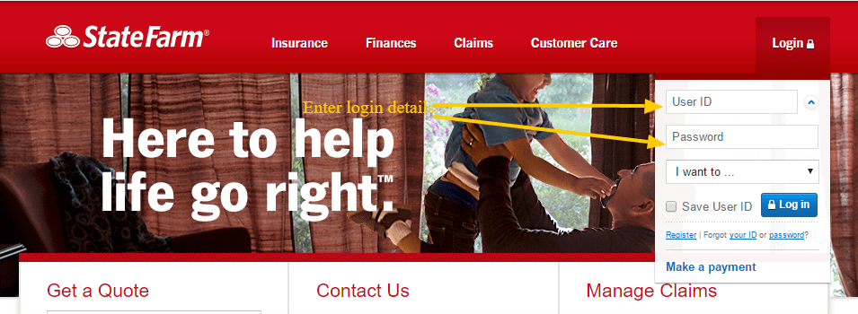 Statefarm login