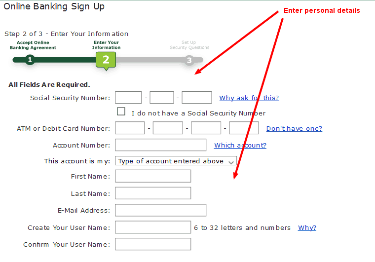 number social security account bank Online Banking Bank Login TD CC   Bank