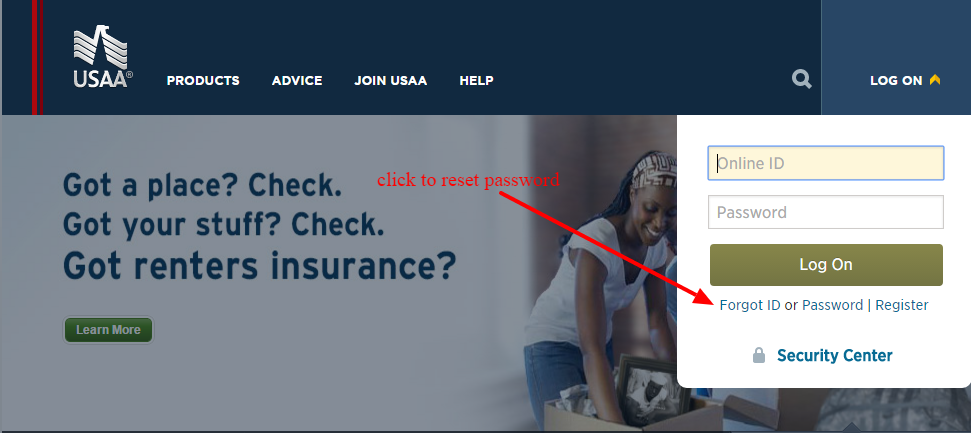 USAA Insurance Online Login - CC Bank