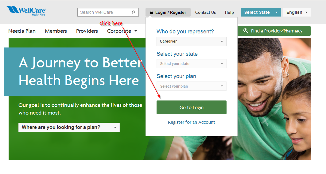 WellCare Health Plans Insurance Online Login - CC Bank