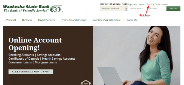 Waukesha State Bank Online Banking Login CC Bank