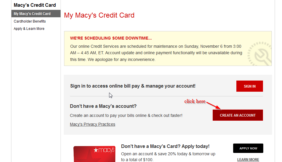 Macy's Credit Card Online Login - CC Bank