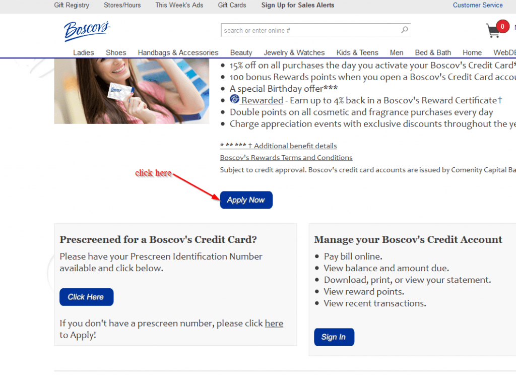 Boscov's Credit Card Online Login CC Bank