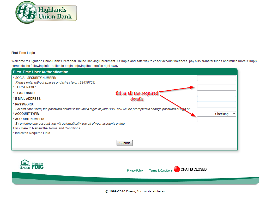 highland bank phone number