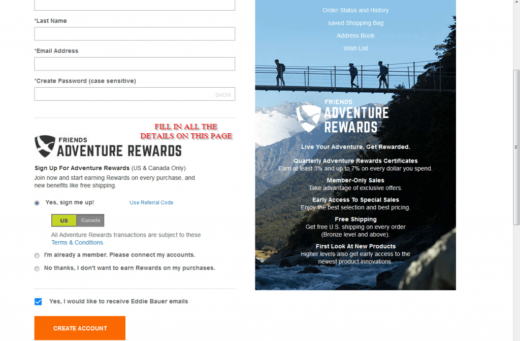 Eddie Bauer Credit Card Online Login CC Bank