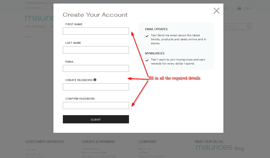 Maurices Credit Card Online Login - CC Bank