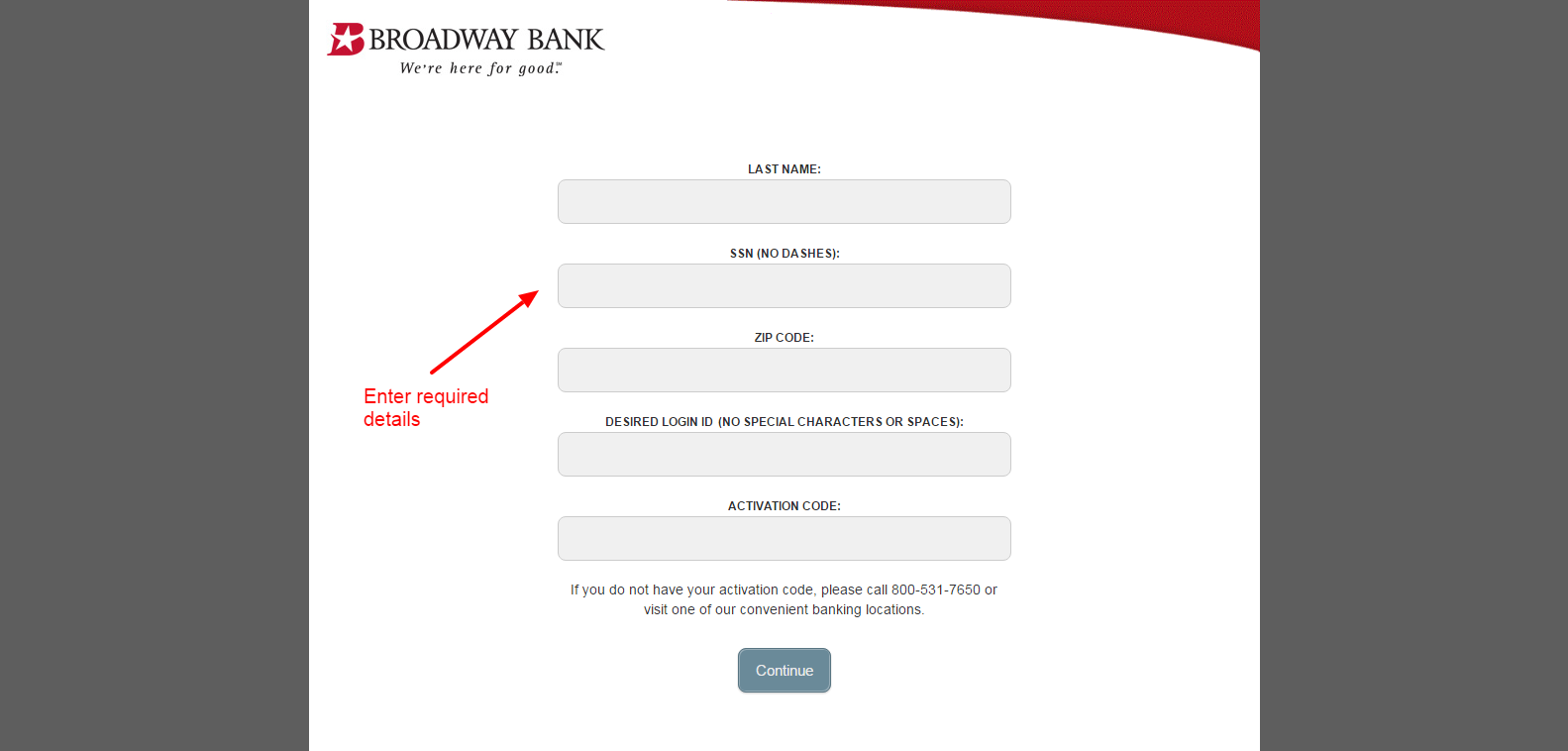 enroll 2 Online Banking