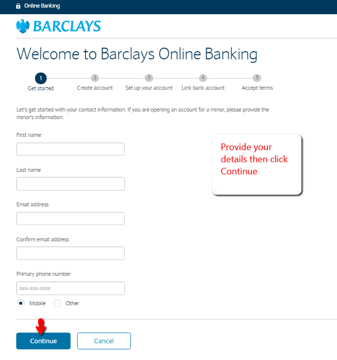 Barclays Bank Online Banking Login - CC Bank
