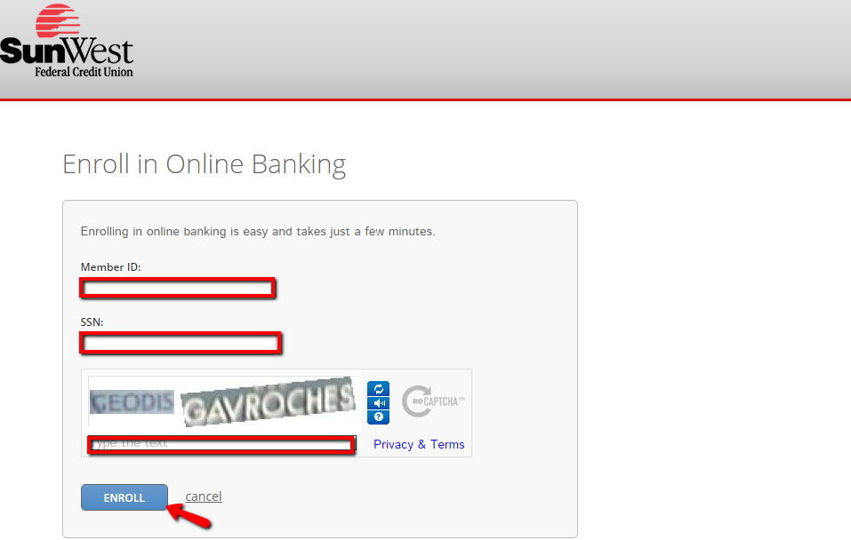 border federal credit union internet banking