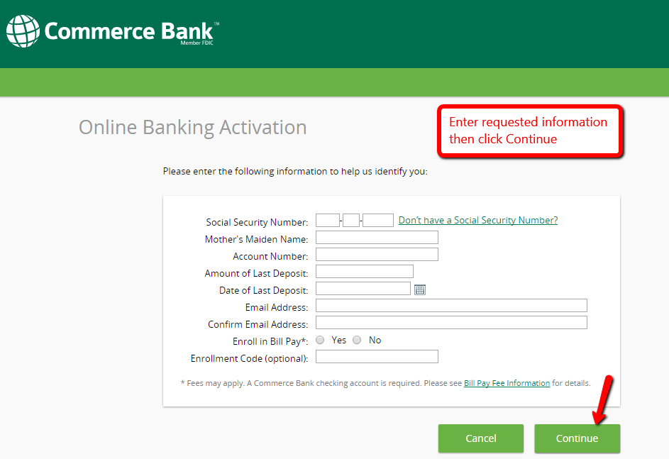 Commerce Bank Online Banking Login Cc Bank