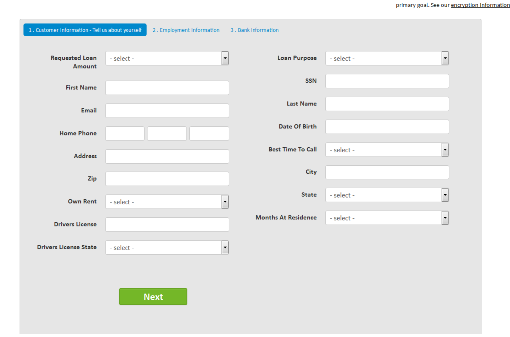 Smart Choice Payday Personal Loan Online Login CC Bank