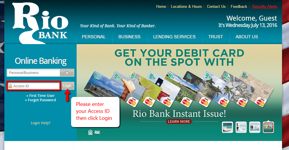 Rio Bank Online Banking Login Cc Bank
