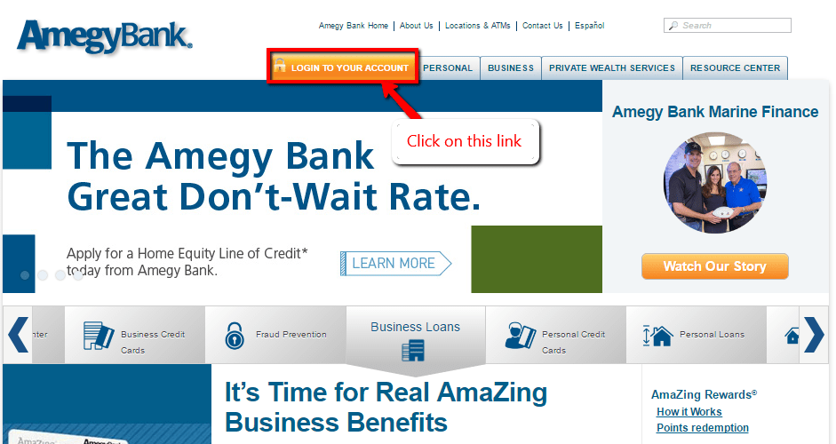 Amegy Bank Online Banking Login
