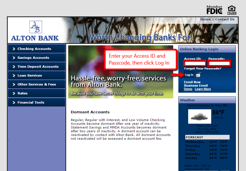 Alton Bank Online Banking Login