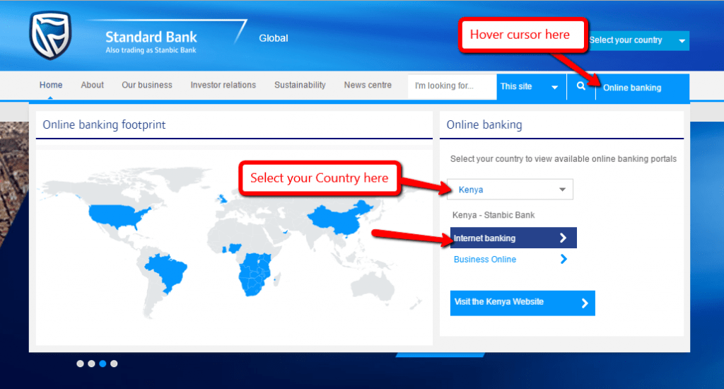 Standard Bank Online Banking Login CC Bank