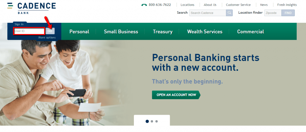 Cadence Bank Online Banking Login - CC Bank