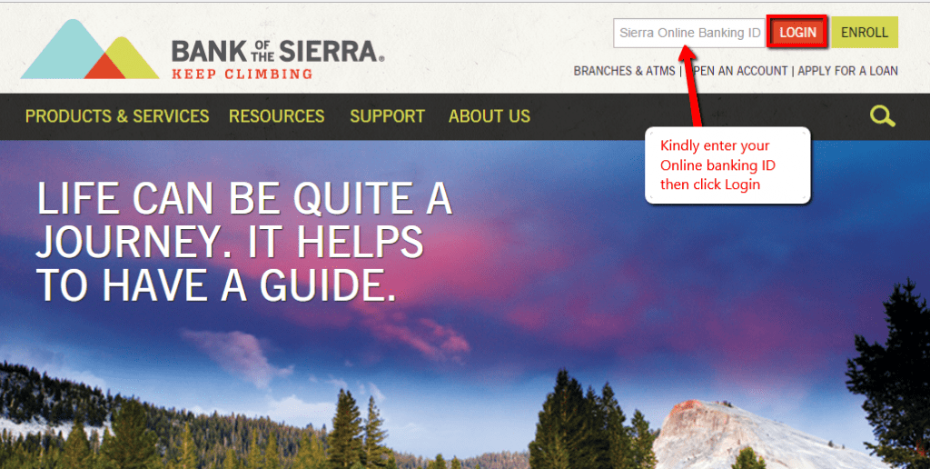 Bank Of The Sierra Online Banking Login CC Bank