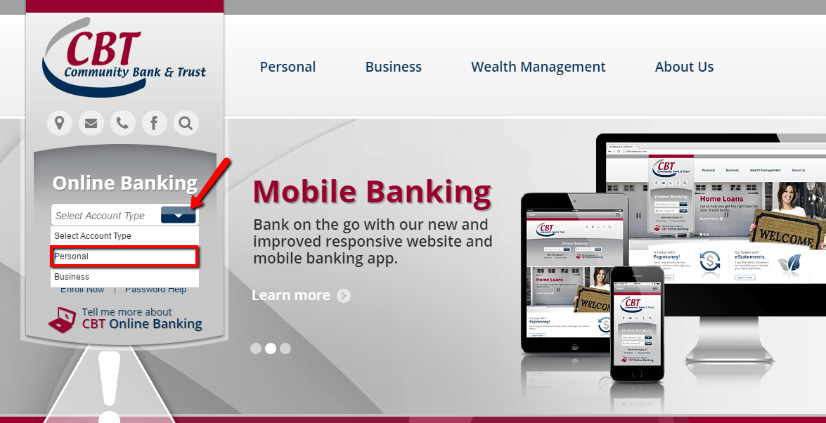 Community Bank and Trust Online Banking Login CC Bank