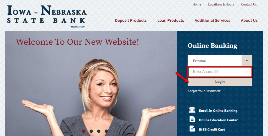 Iowa Nebraska State Bank Online Banking Login CC Bank